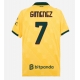 AC Milan Santiago Gimenez #7 Tredje matchtröja 2025-26 Kortärmad Billigt AC Milan Santiago Gimenez #7 Tredje matchtröja 2025-26 Kortärmad Billigt